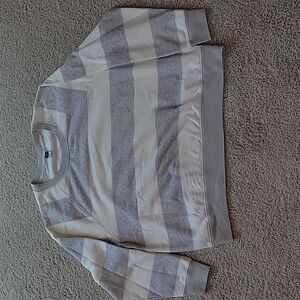 Old navy cream and gray sweatshirt XL